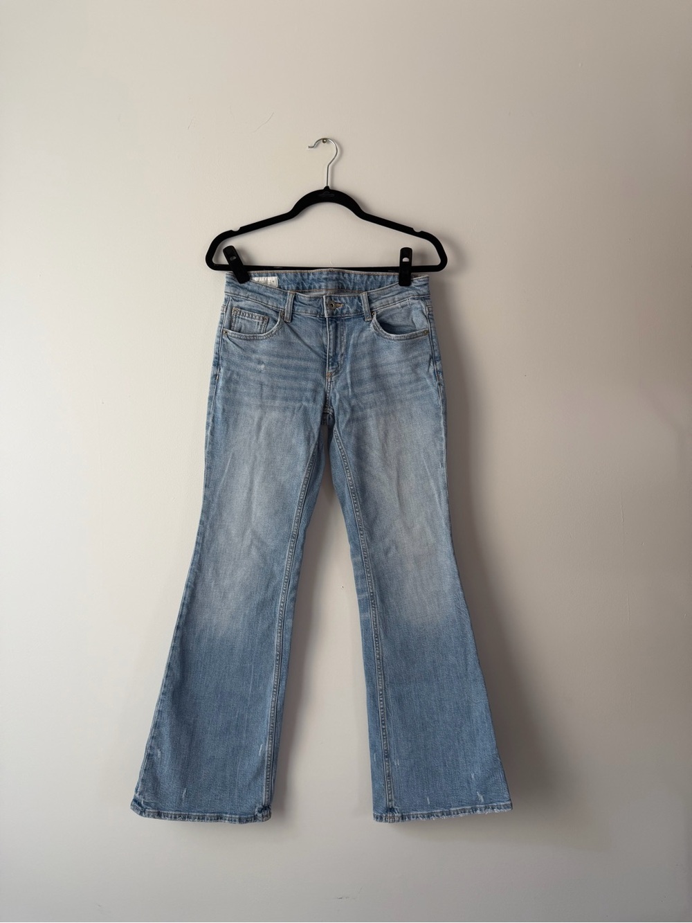Classic Light Blue Women's Flare Zara Jeans